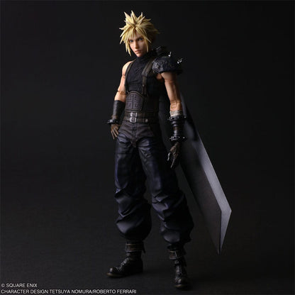 Final Fantasy VII Rebirth Play Arts Shin Actionfigur Cloud Strife 27 cm Image 1