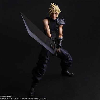 Final Fantasy VII Rebirth Play Arts Shin Actionfigur Cloud Strife 27 cm Image 4