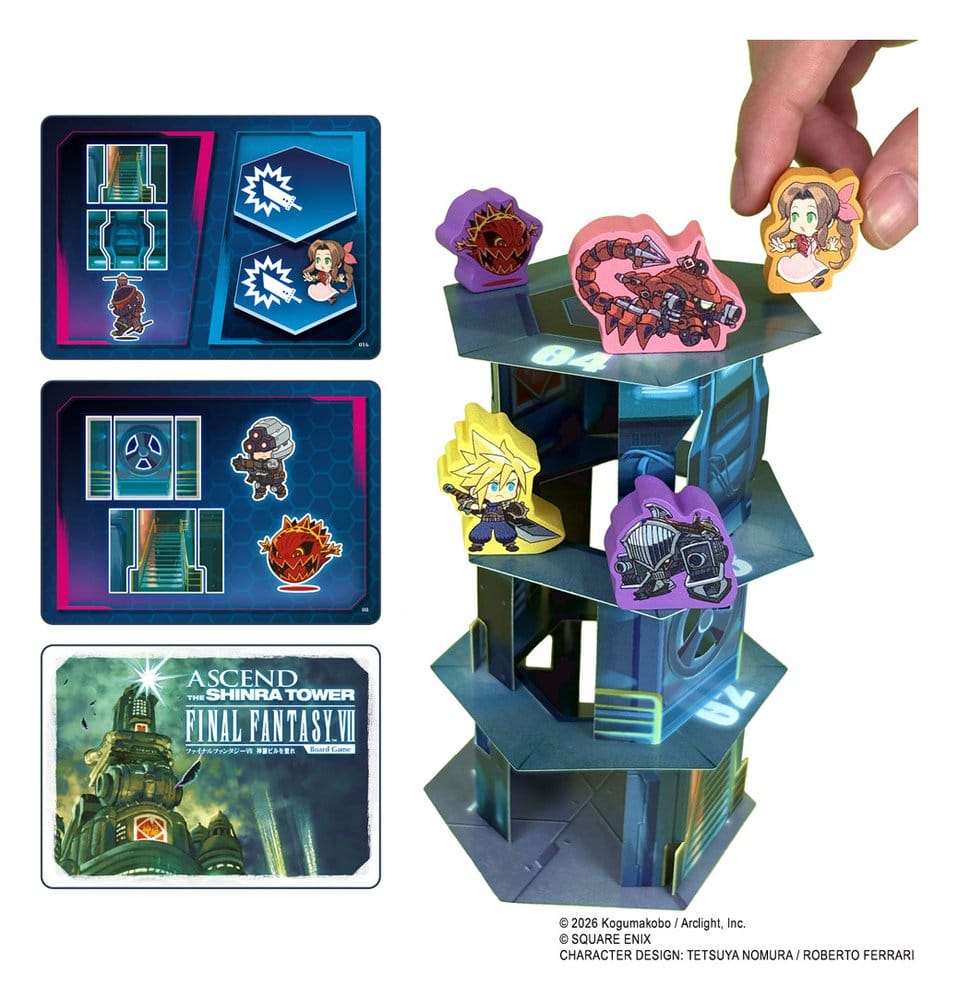 Final Fantasy VII Brettspiel Ascend The Shinra Tower Image 2