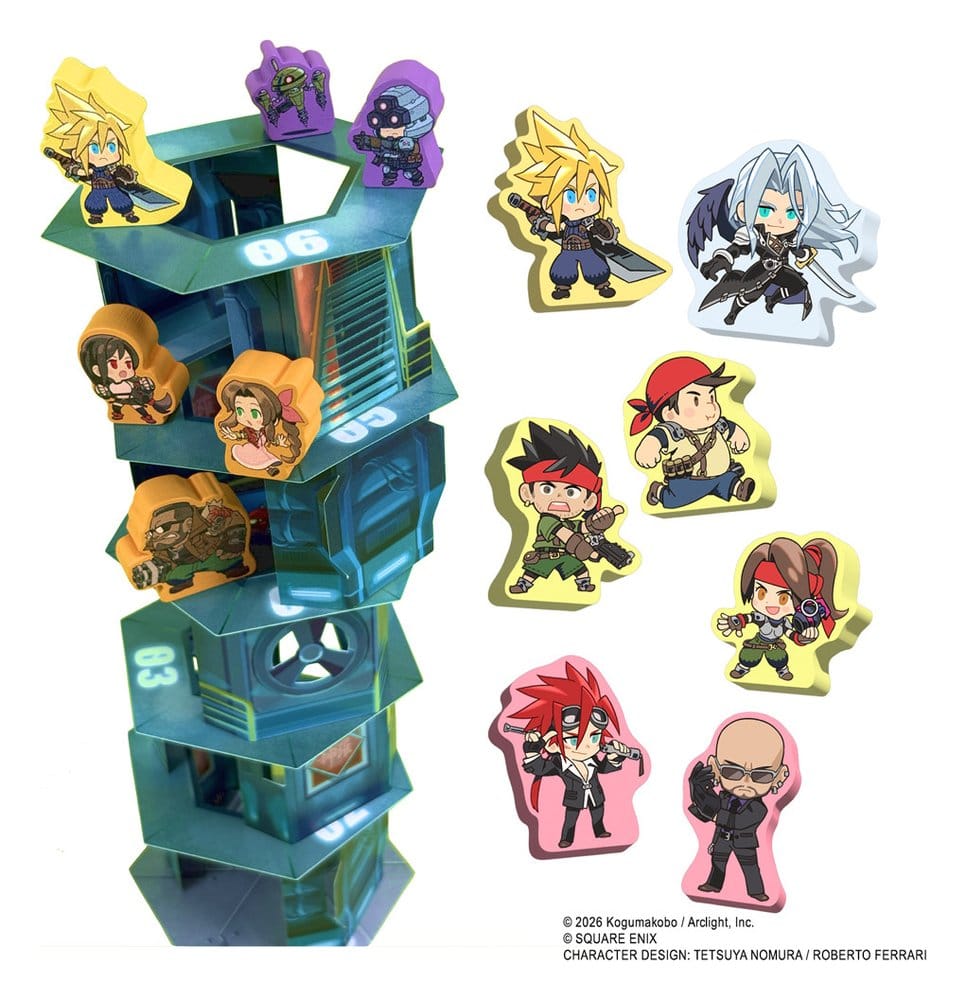 Final Fantasy VII Brettspiel Ascend The Shinra Tower Image 3