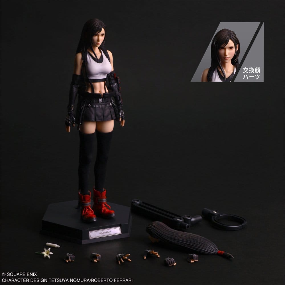 Final Fantasy VII Rebirth Play Arts Shin Actionfigur Tifa Lockhart 25 cm Image 2