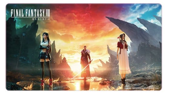 Final Fantasy VII Rebirth Spielmatte Key Art 61 x 34 cm Image
