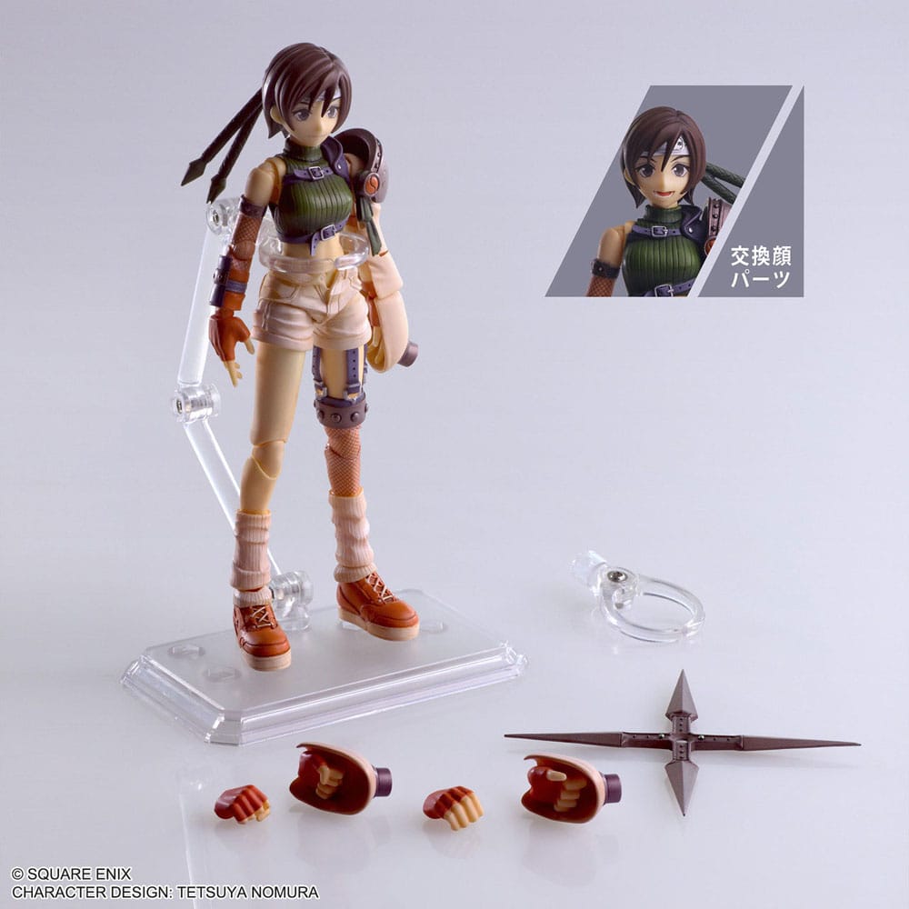 Final Fantasy VII Bring Arts Actionfigur Yuffie Kisaragi 13 cm Image 7
