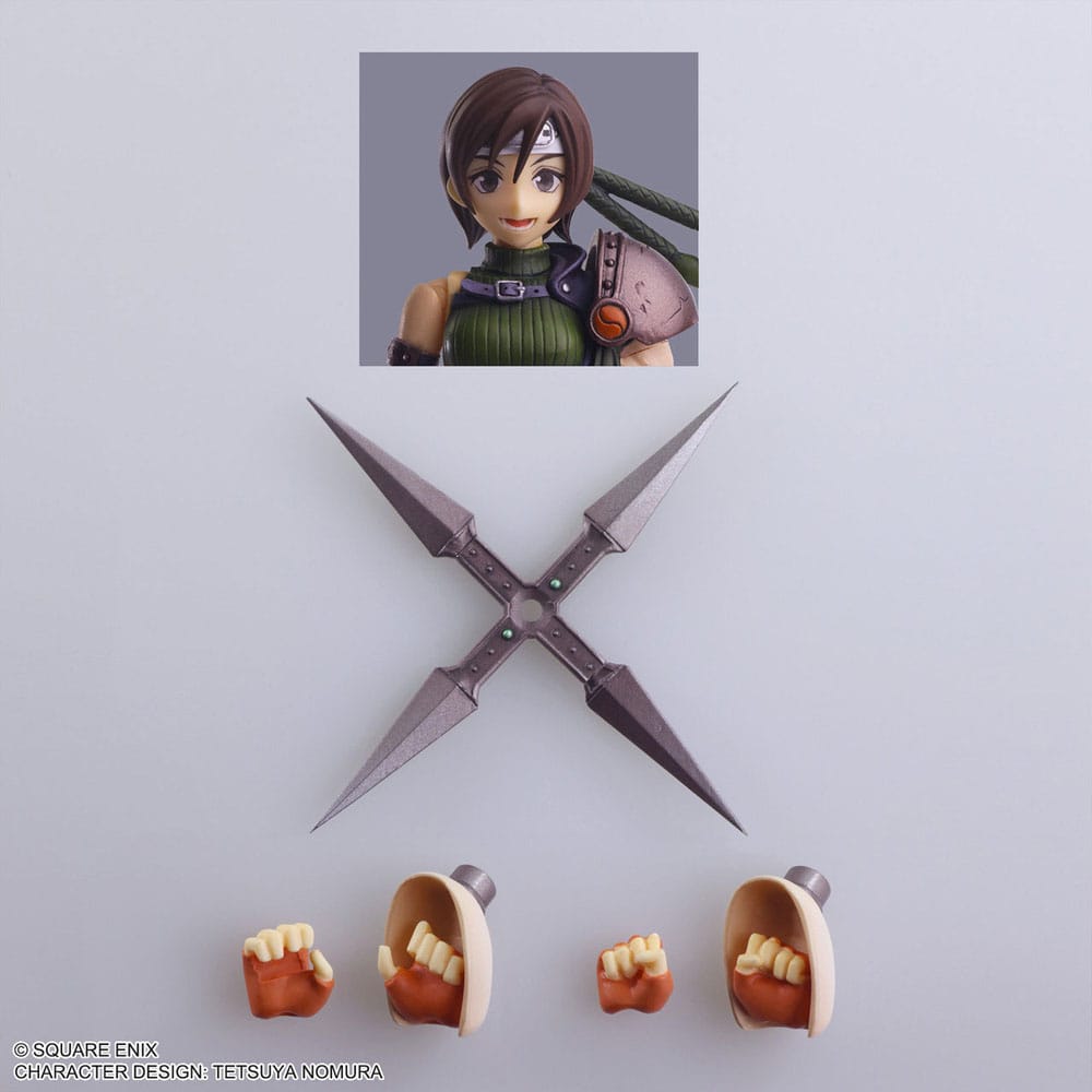Final Fantasy VII Bring Arts Actionfigur Yuffie Kisaragi 13 cm Image 8
