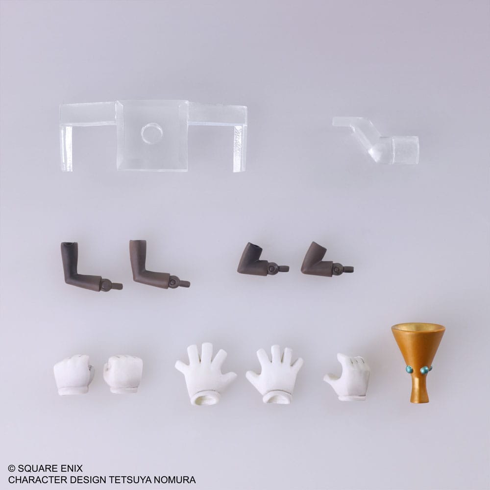 Final Fantasy VII Bring Arts Actionfiguren Set Cait Sith & Fat Moogle Image 5