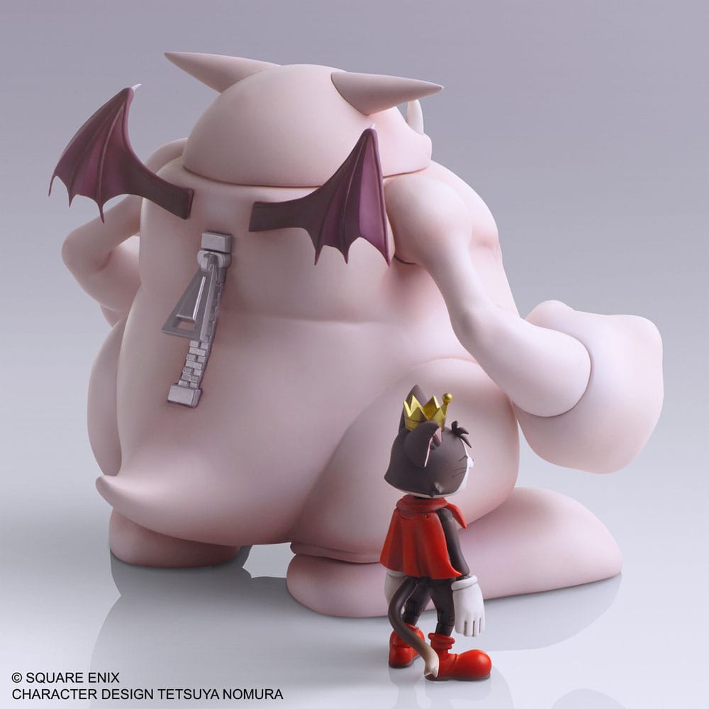 Final Fantasy VII Bring Arts Actionfiguren Set Cait Sith & Fat Moogle Image 8