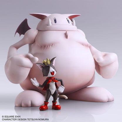 Final Fantasy VII Bring Arts Actionfiguren Set Cait Sith & Fat Moogle Image 9