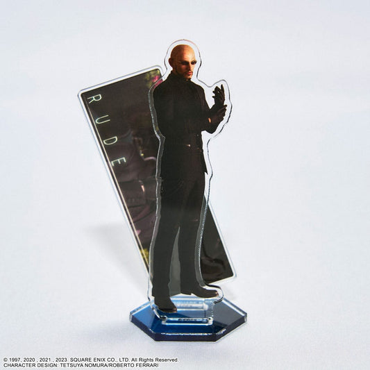 Final Fantasy VII Remake Acryl Figur Rude 8 cm Image