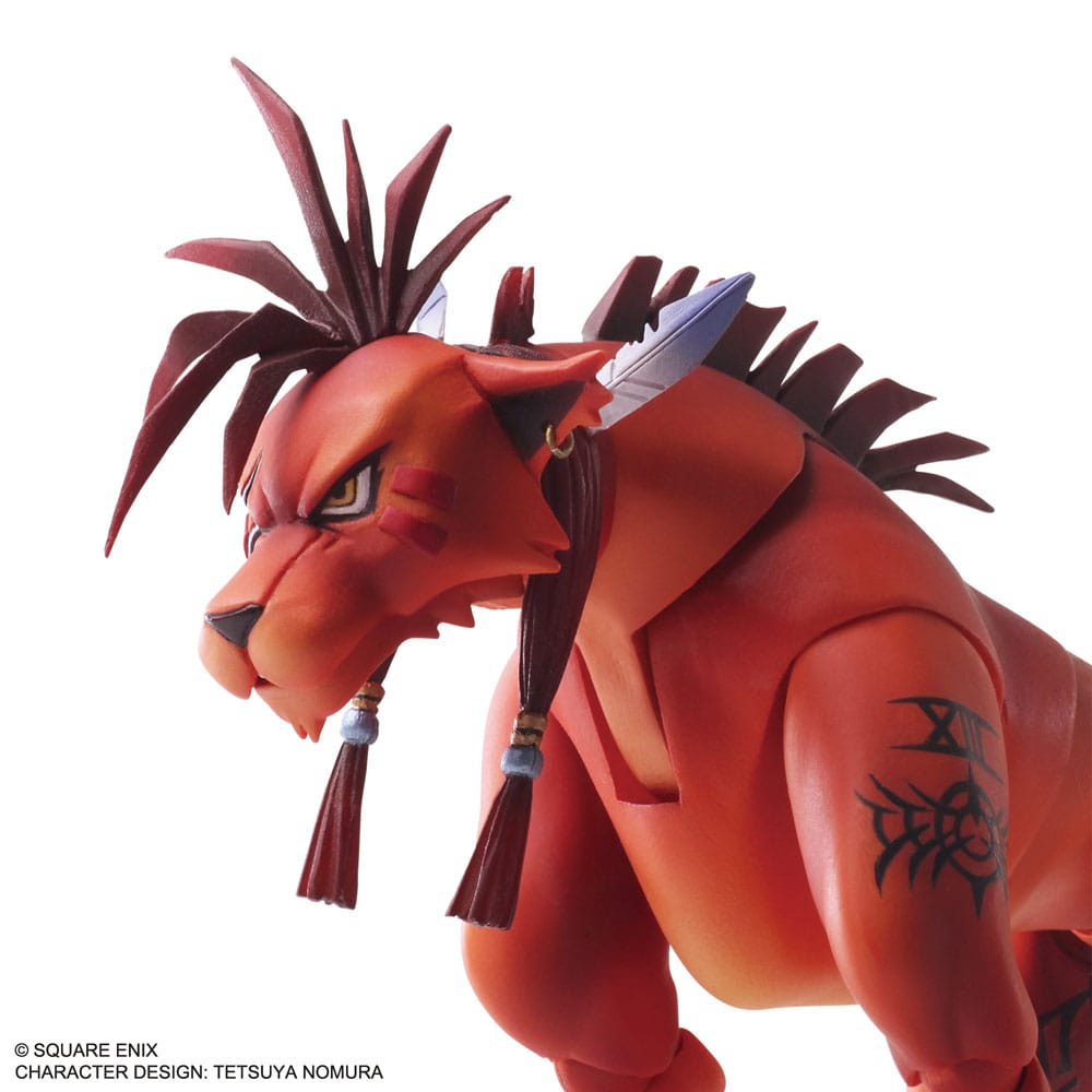 Final Fantasy VII Bring Arts Actionfigur Red13 17 cm Image 4