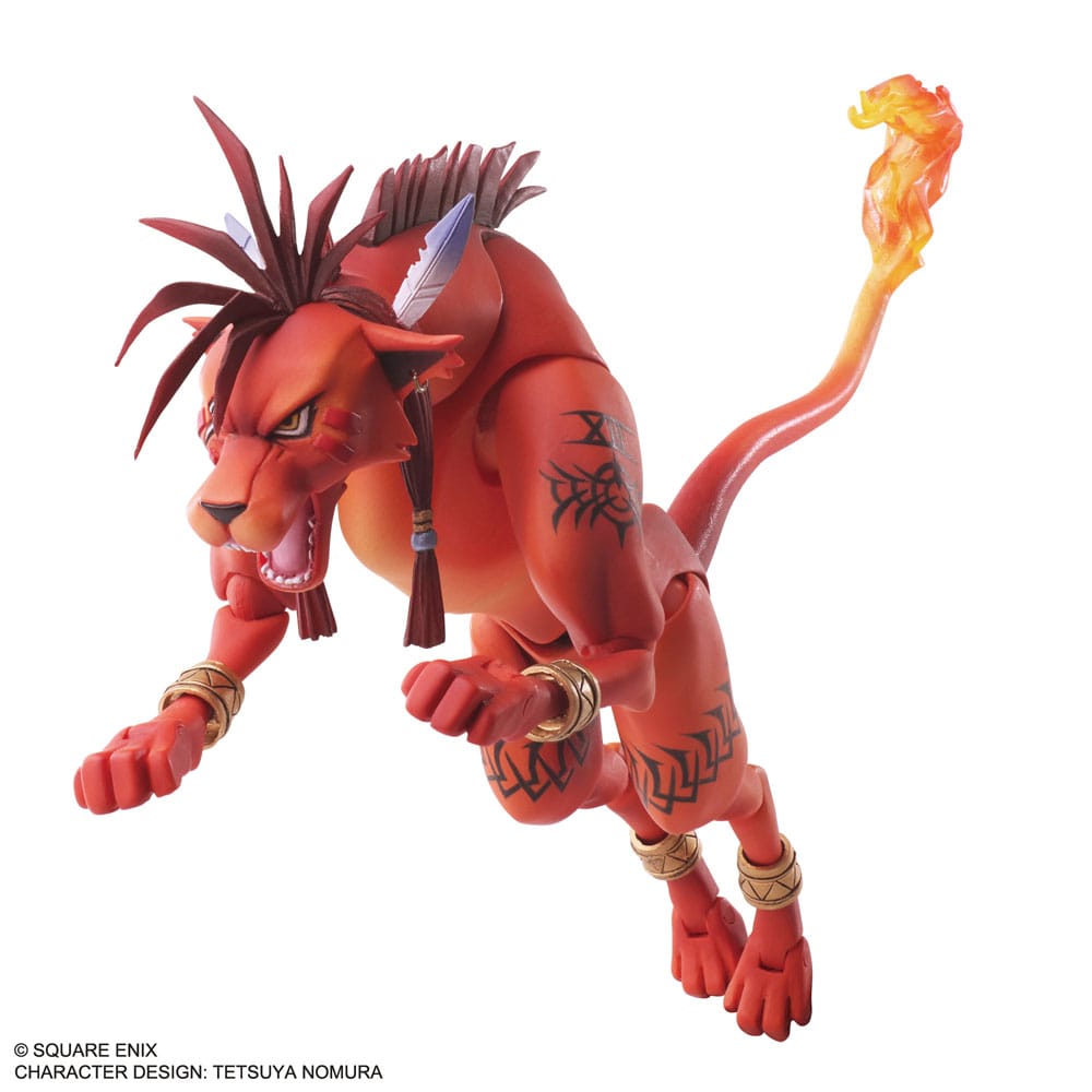 Final Fantasy VII Bring Arts Actionfigur Red13 17 cm Image 5
