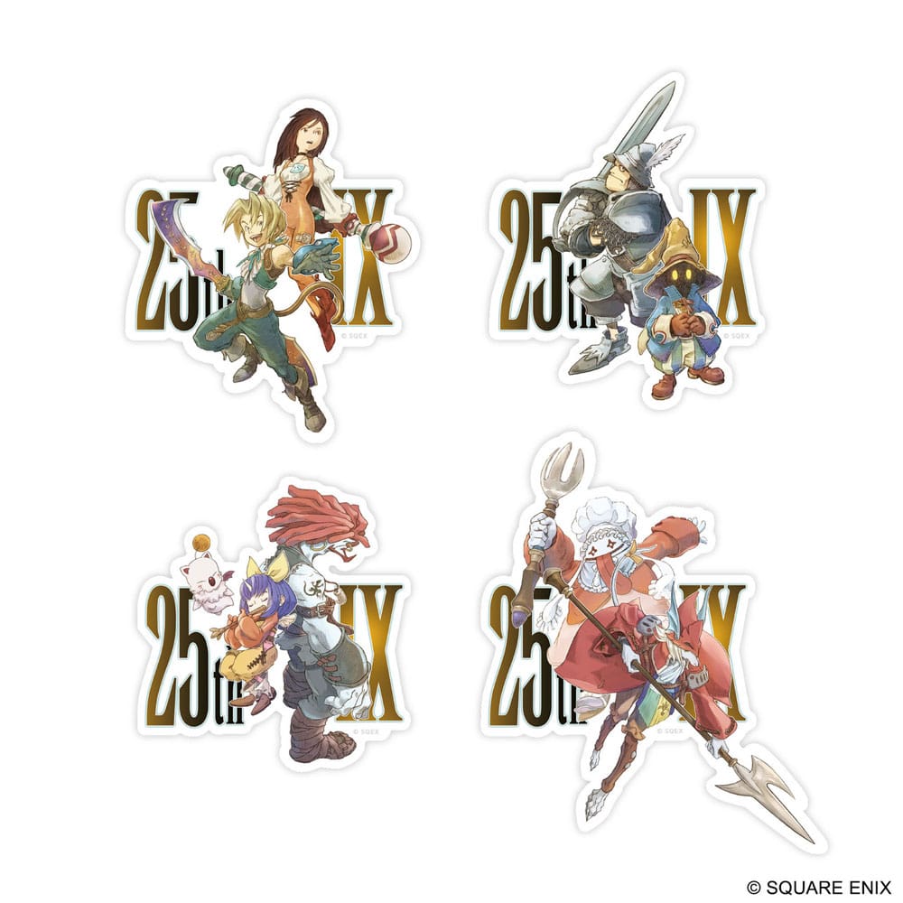 Final Fantasy IX Sticker Pack 25th Anniversary Image 1