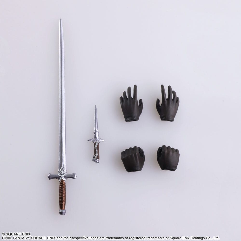 Final Fantasy VII Bring Arts Actionfigur Joshua Rosefield 15 cm Image 6