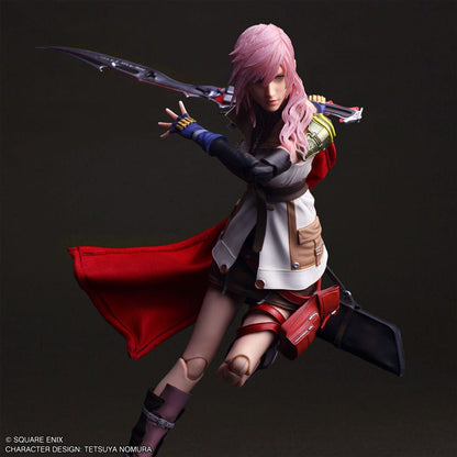 Final Fantasy XIII Play Arts Shin Actionfigur Lightning 26 cm Image 2