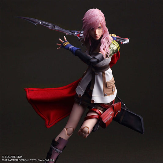 Final Fantasy XIII Play Arts Shin Actionfigur Lightning 26 cm Image 2