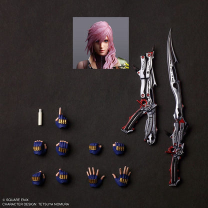 Final Fantasy XIII Play Arts Shin Actionfigur Lightning 26 cm Image 4