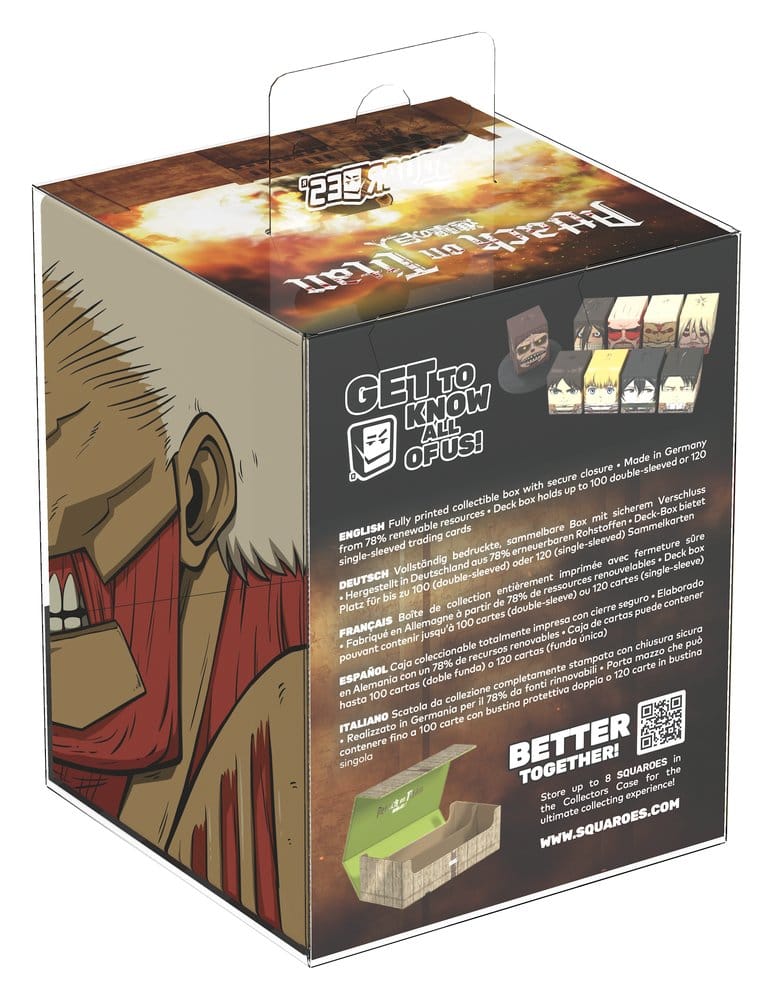 Squaroes Squaroe Attack on Titan AOT007 - Armored Titan Image 10