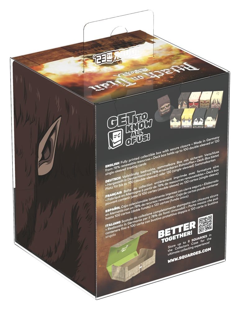 Squaroes Squaroe Attack on Titan AOT009 - Beast Titan Image 10