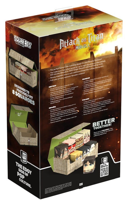 Squaroes Squaroe Attack on Titan Collectors Case - Shiganshina District Image 15