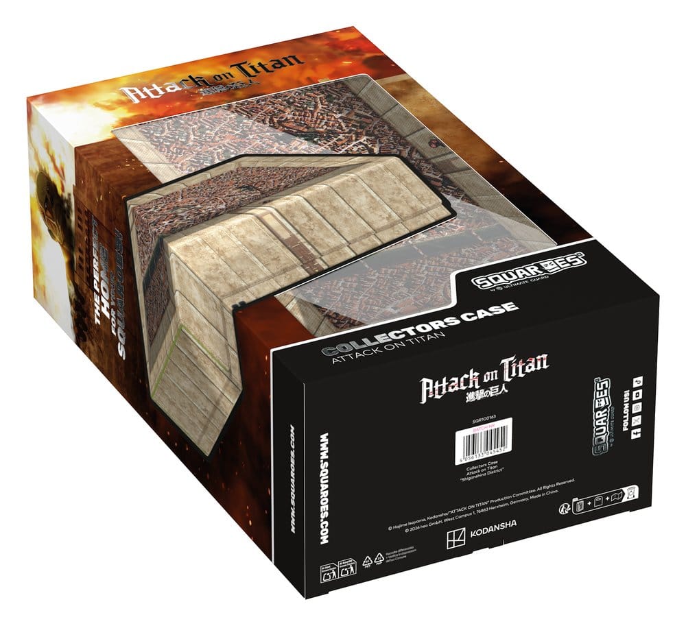 Squaroes Squaroe Attack on Titan Collectors Case - Shiganshina District Image 16