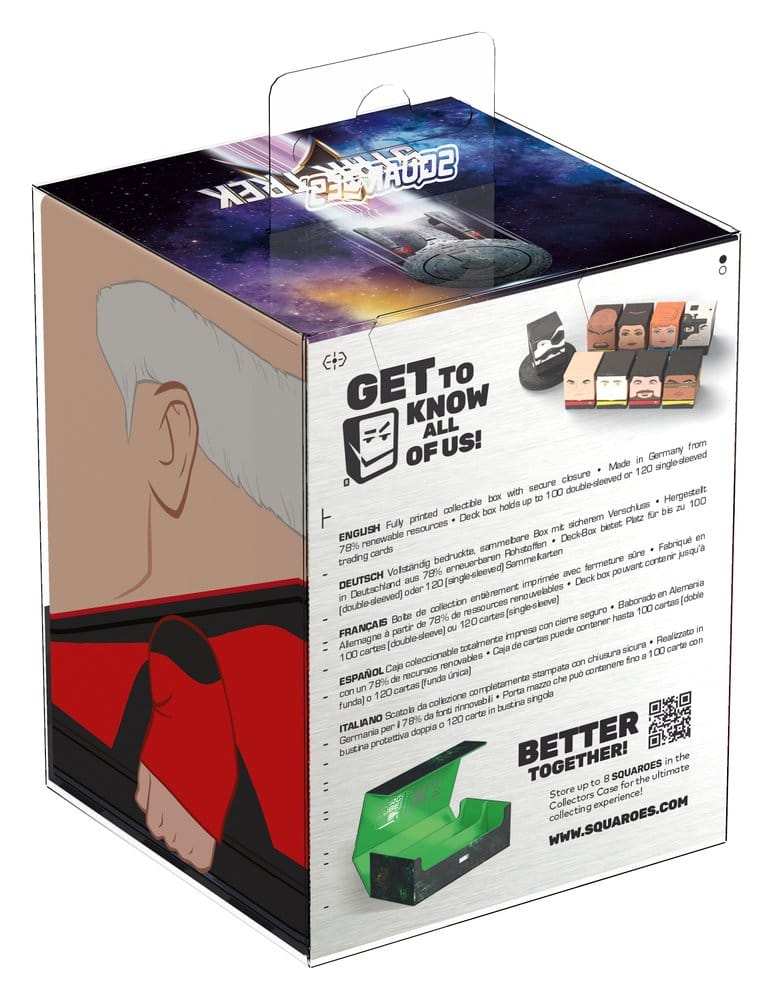 Squaroes Squaroe Star Trek: The Next Generation ST019 - Captain Picard Image 10