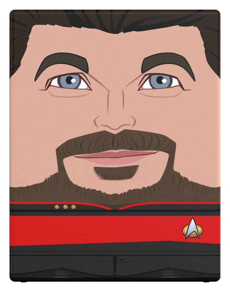 Squaroes Squaroe Star Trek: The Next Generation ST021 - William Riker Image 8