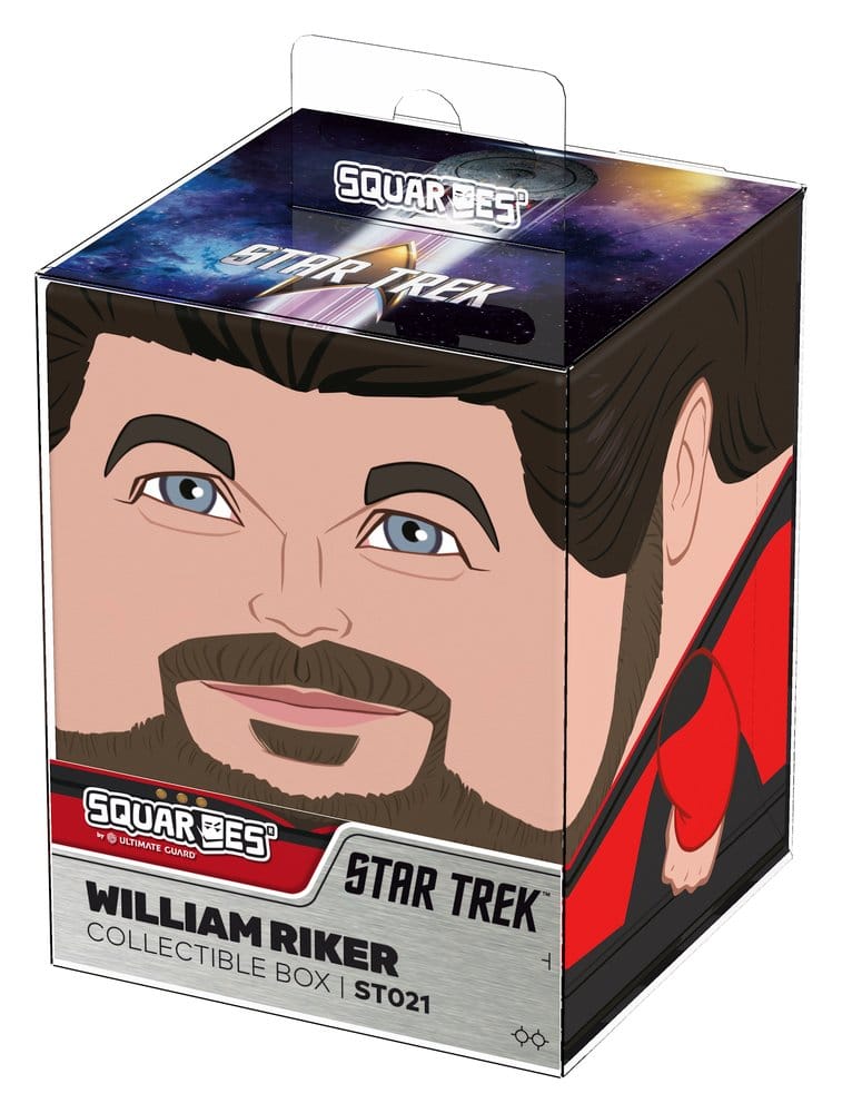 Squaroes Squaroe Star Trek: The Next Generation ST021 - William Riker Image 11
