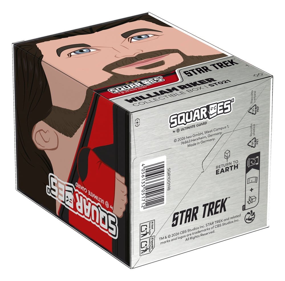 Squaroes Squaroe Star Trek: The Next Generation ST021 - William Riker Image 12