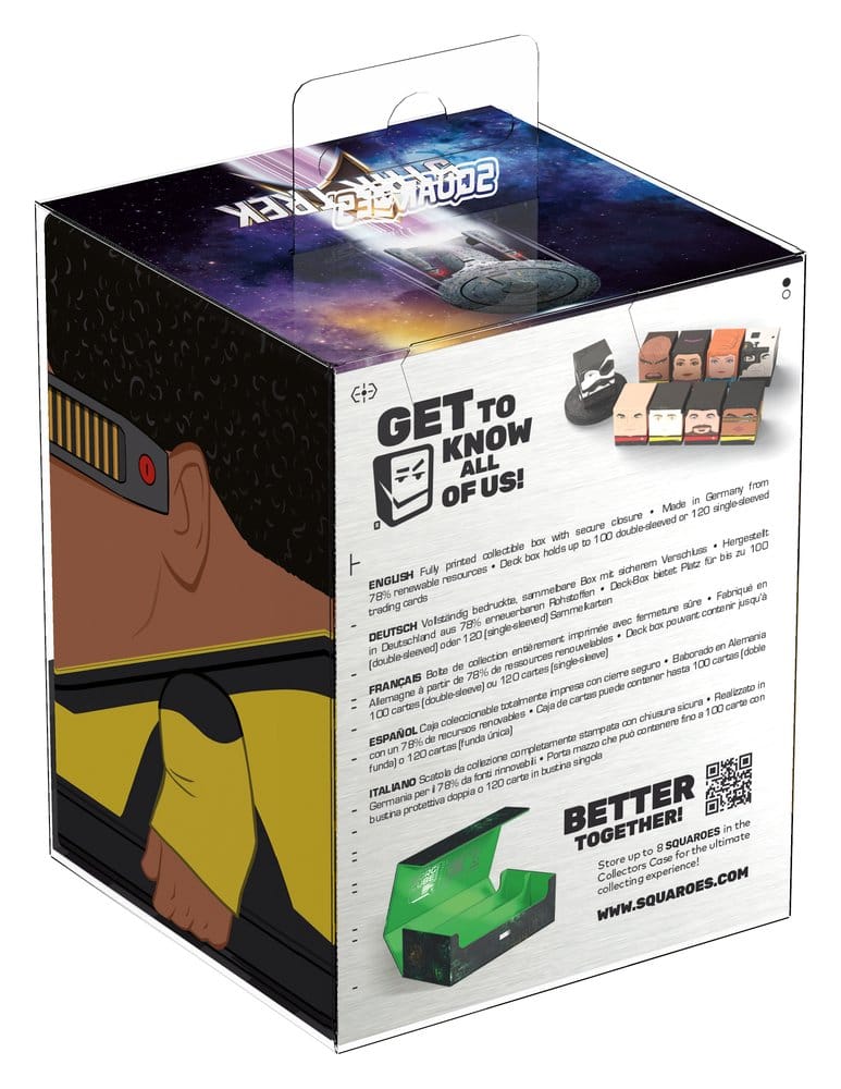 Squaroes Squaroe Star Trek: The Next Generation ST022 - Geordi La Forge Image 10