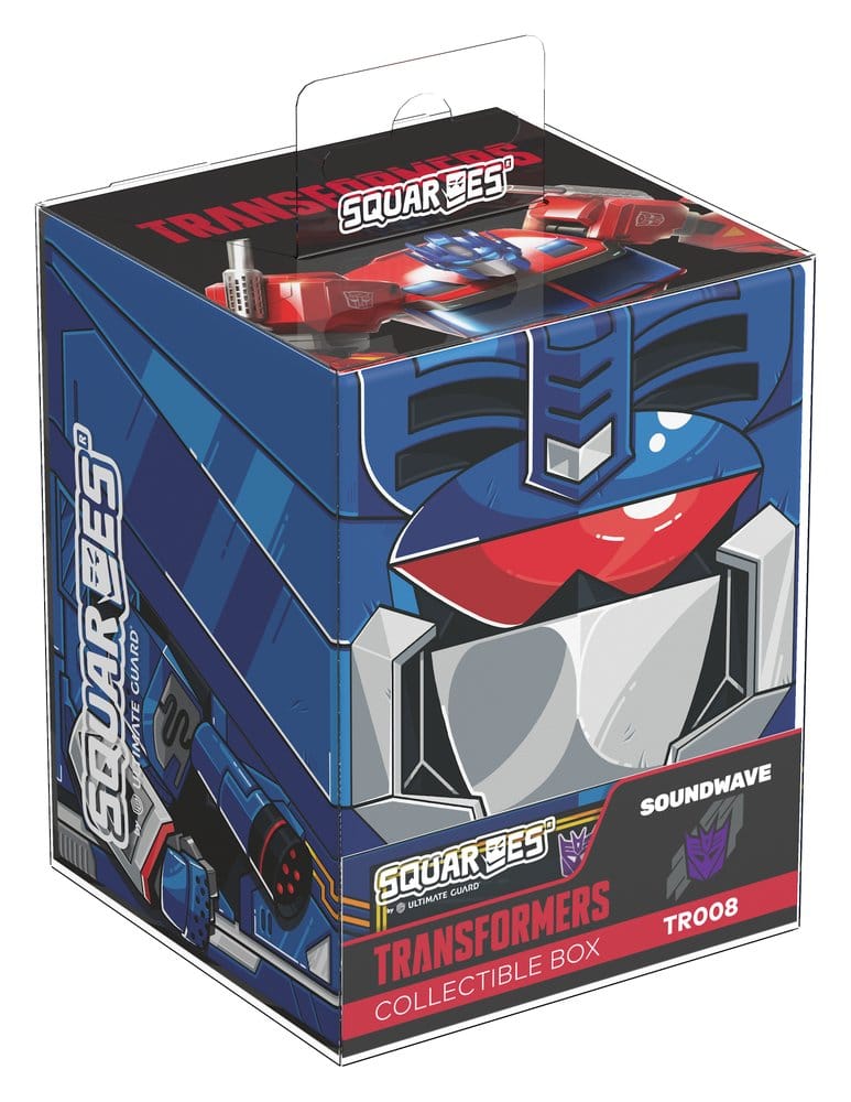 Squaroes Squaroe Transformers TR008 - Soundwave Image 9