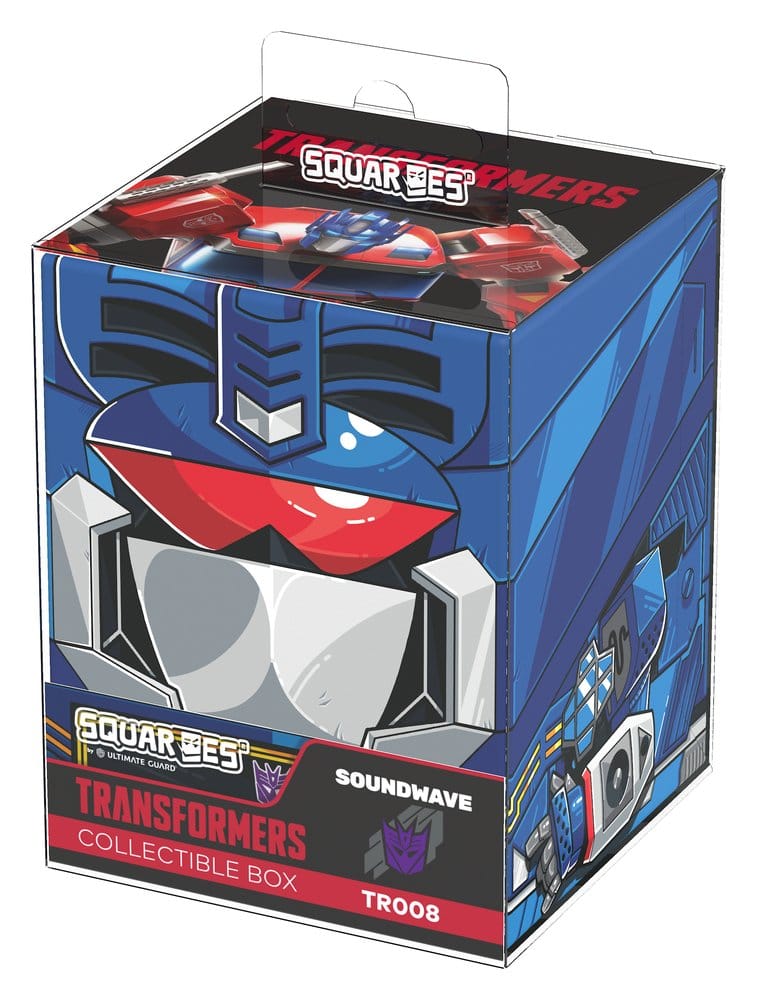 Squaroes Squaroe Transformers TR008 - Soundwave Image 11
