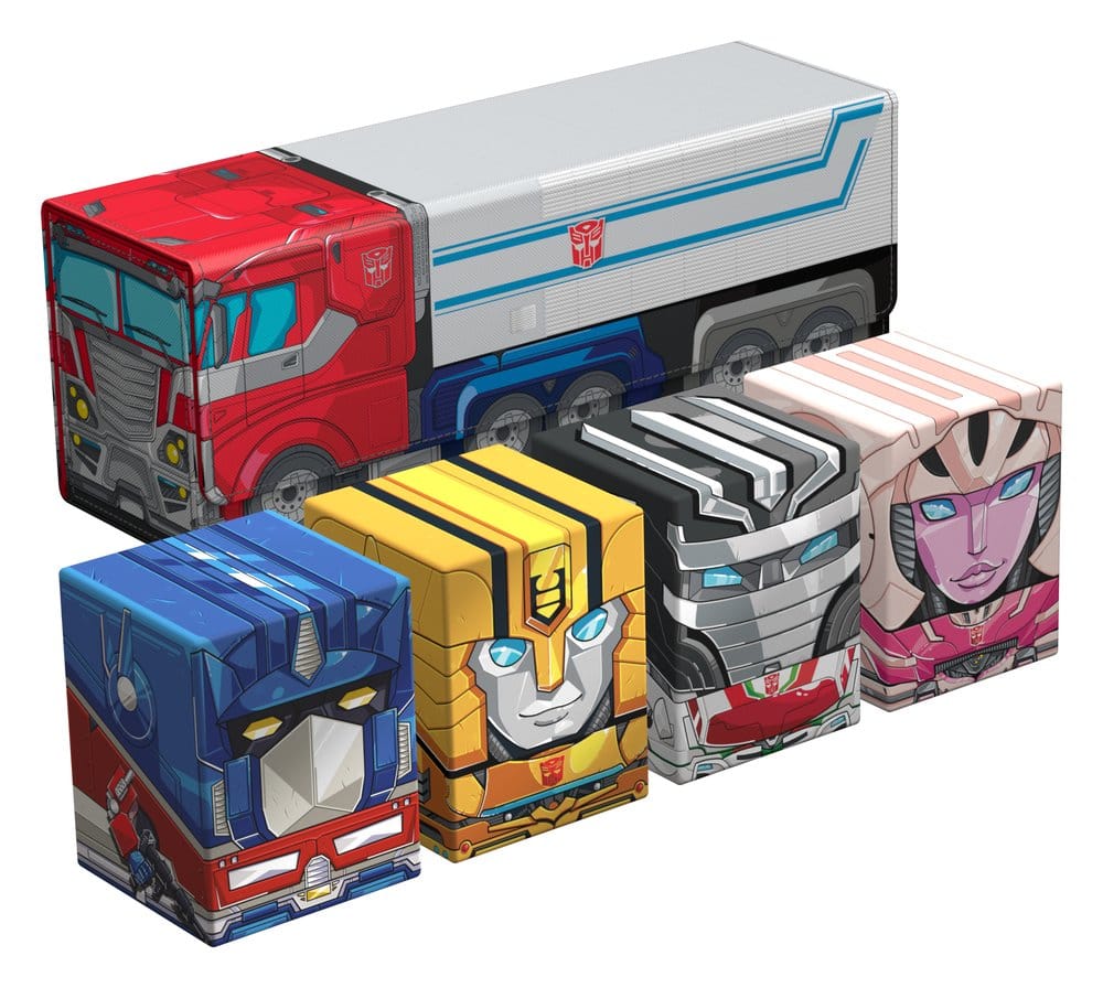 Squaroes Collectors Case 400 Squaroe Transformers - Optimus Prime Truck Image 14