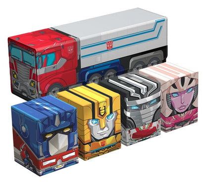 Squaroes Collectors Case 400 Squaroe Transformers - Optimus Prime Truck Image 14