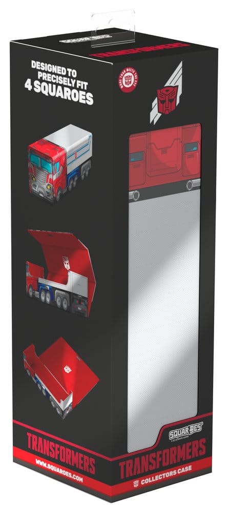 Squaroes Collectors Case 400 Squaroe Transformers - Optimus Prime Truck Image 15