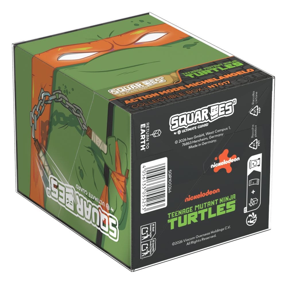 Squaroes Squaroe Teenage Mutant Ninja Turtles™ NT017 - Action Mode Michelangelo Image 12