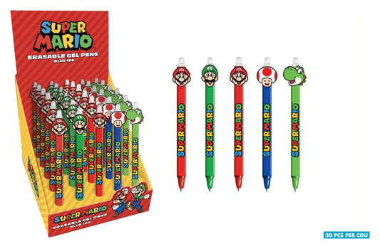 Super Mario Radierbarer Gelstift Display (30) Image