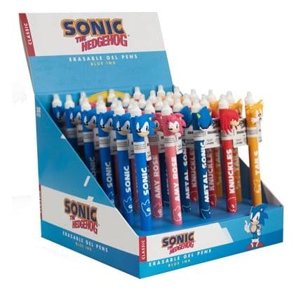 Sonic - The Hedgehog Radierbarer Gelstift Characters Display (30) Image 1