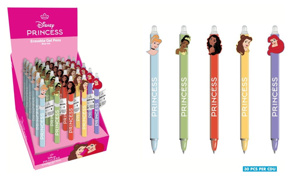 Disney Princess Radierbarer Gelstift Princesses Display (30) Image