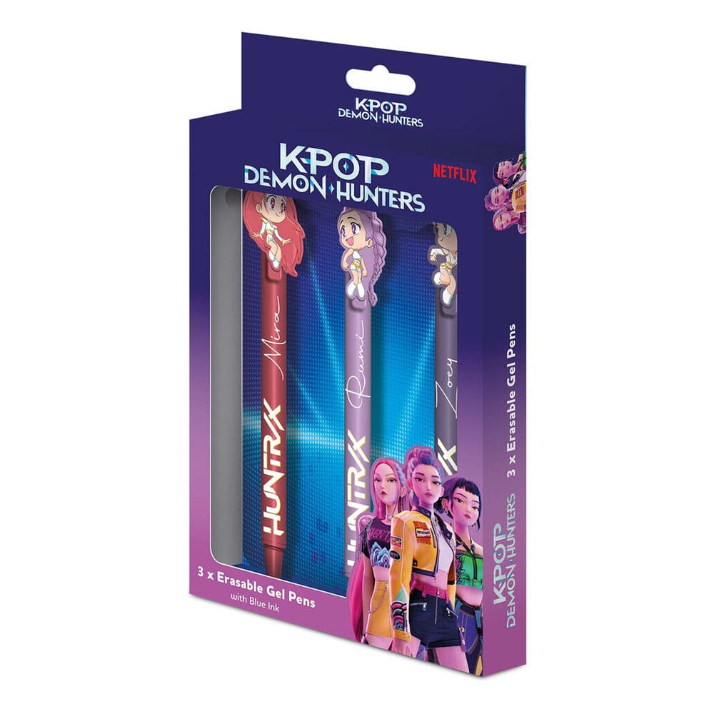 KPop Demon Hunters Gelstifte 3er-Pack Erasable Image 2