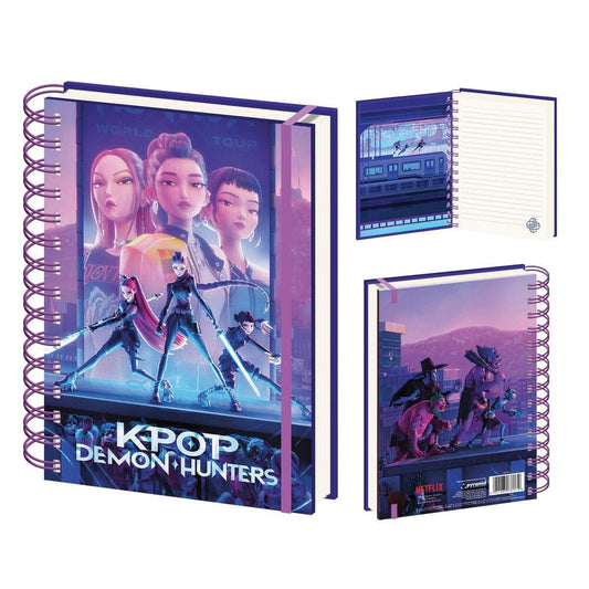 KPop Demon Hunters Wiro Notizbuch A5 Image