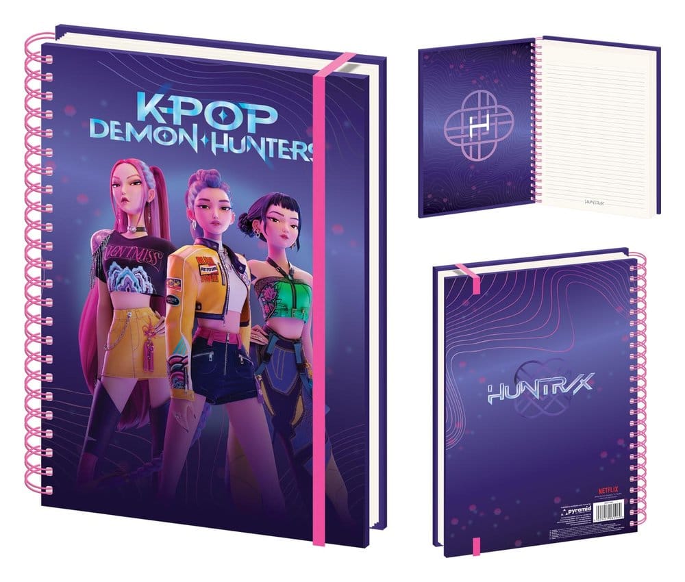 KPop Demon Hunters Wiro Notizbuch A4 Huntrix Image