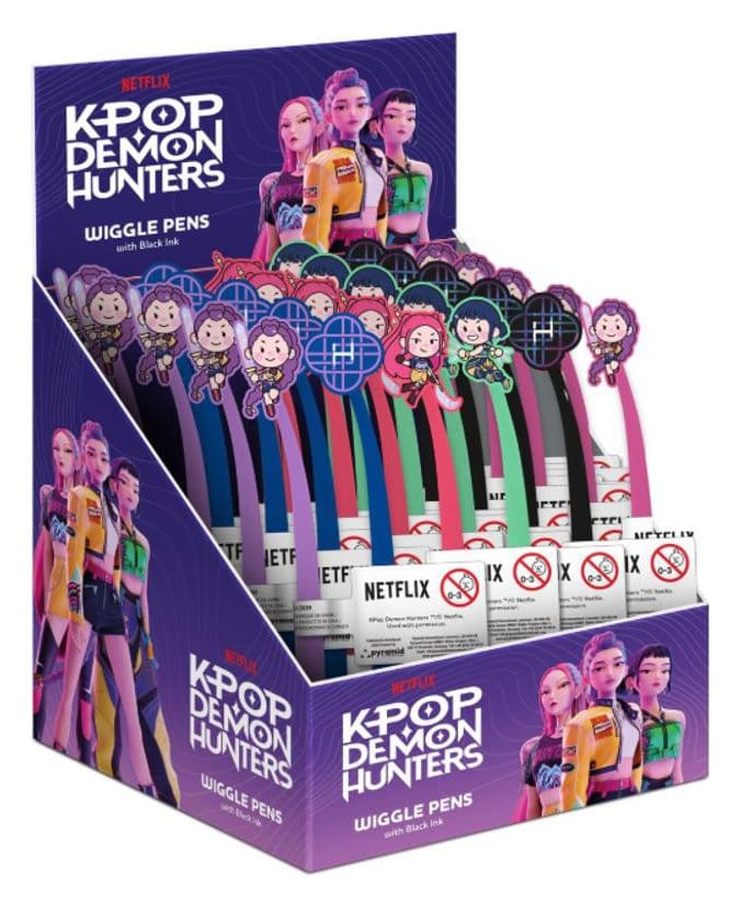 KPop Demon Hunters Wackelstifte Display (30) Image