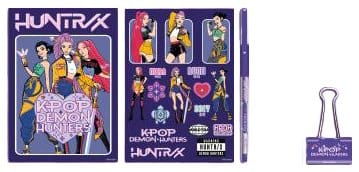 KPop Demon Hunters Federmäppchen-Set Transparent Hunter/X Image