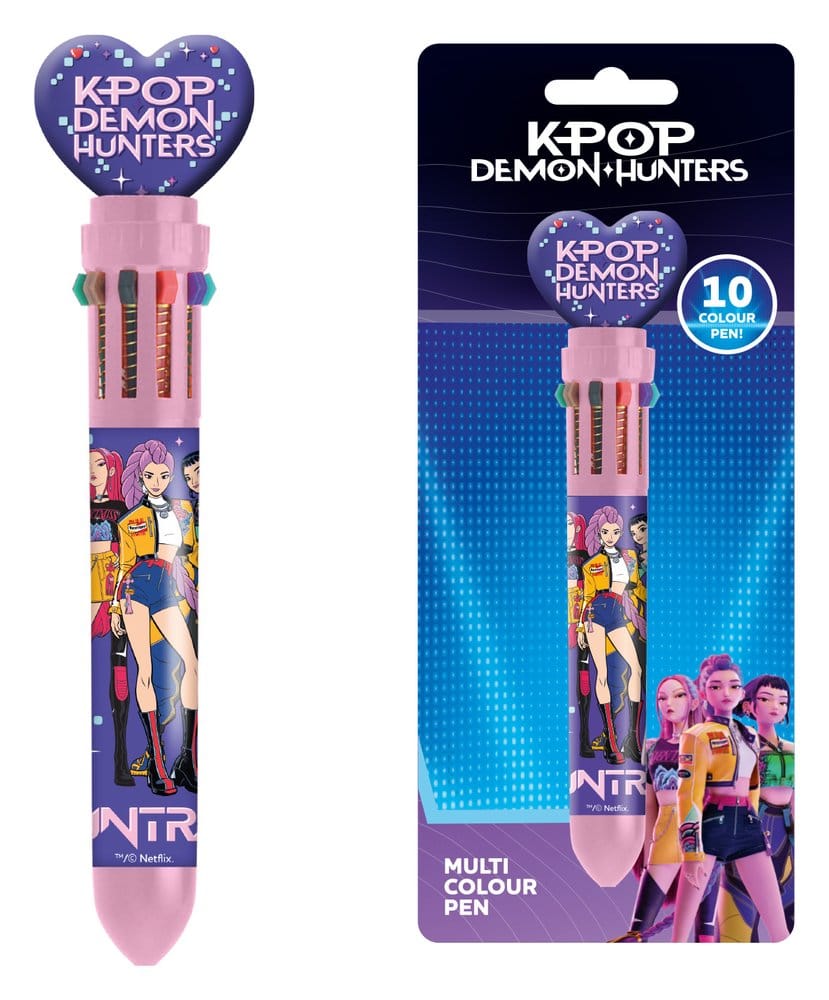 KPop Demon Hunters Mehrfarben-Stift Hunter/X Display (8) Image