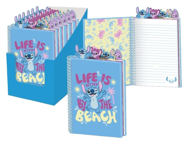 Lilo & Stitch Projekt-Notizbuch A5 In The Sun Display (10) Image