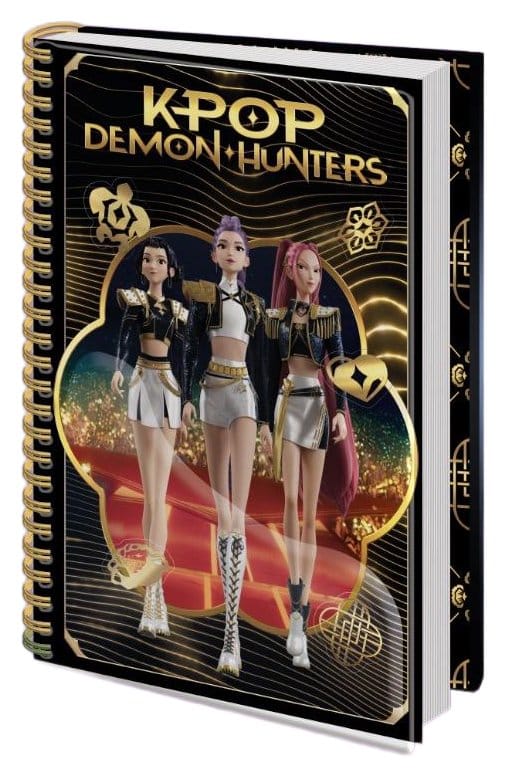 KPop Demon Hunters Notizbuch A5 Golden Display (12) Image