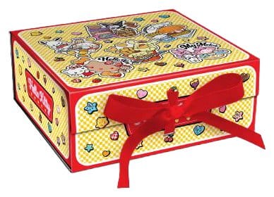 Hello Kitty and Friends Karten-Aufbewahrungsbox American Diner Version Image