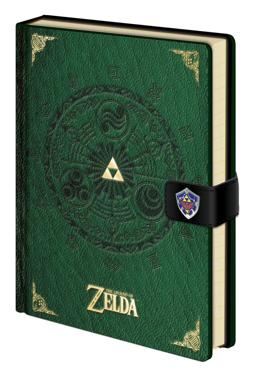Legend of Zelda Premium Notizbuch A5 Triforce New Version Image