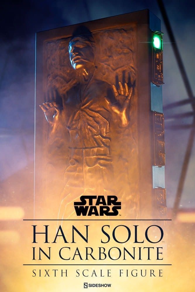 Star Wars 1/6 Actionfigur Han Solo in Carbonite 38 cm Image 2