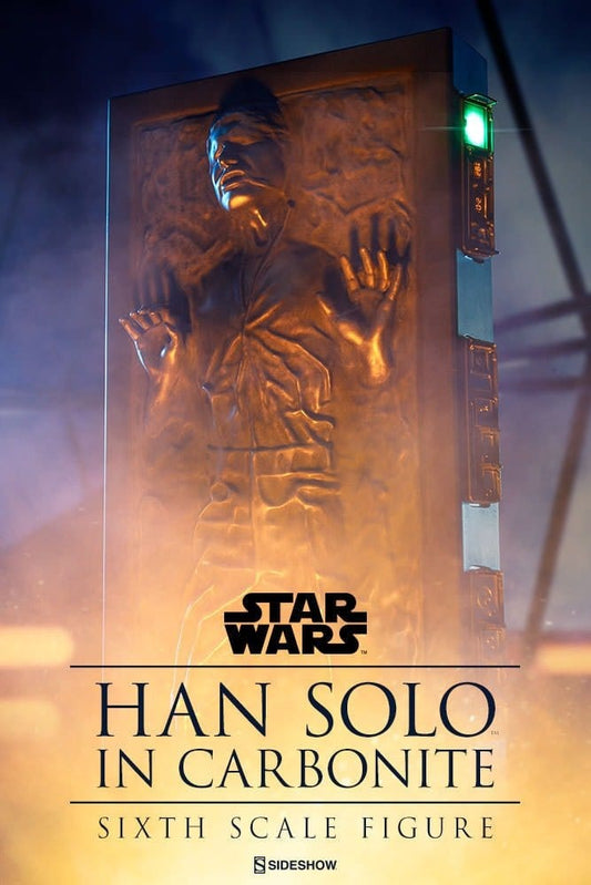 Star Wars 1/6 Actionfigur Han Solo in Carbonite 38 cm Image 2