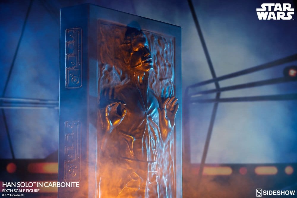 Star Wars 1/6 Actionfigur Han Solo in Carbonite 38 cm Image 3